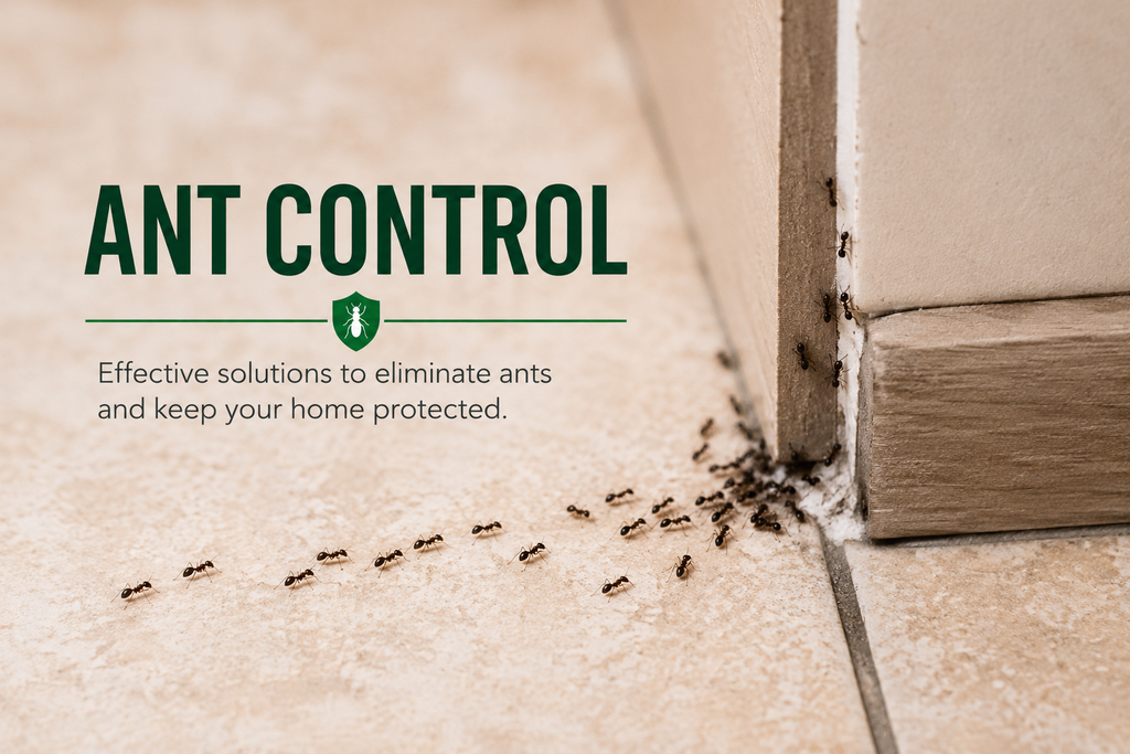 Ant control for household ants
