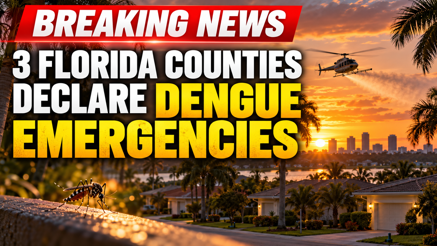 3 Florida Counties Declare Dengue Emergencies
