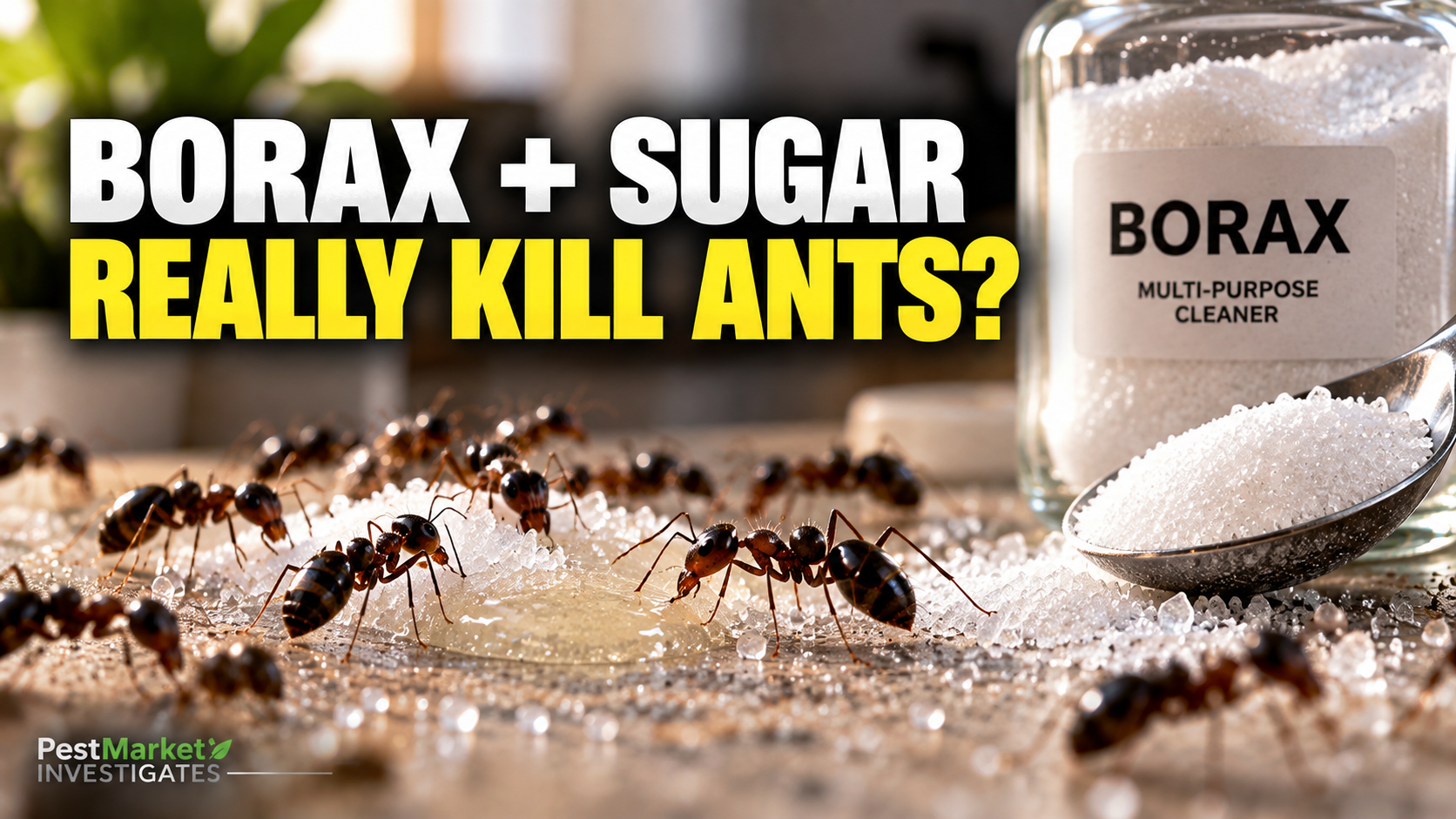 Does Borax and Sugar Really Kill Ants?