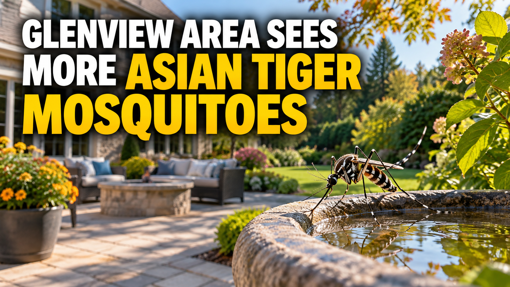 Glenview Area Sees More Asian Tiger Mosquitoes