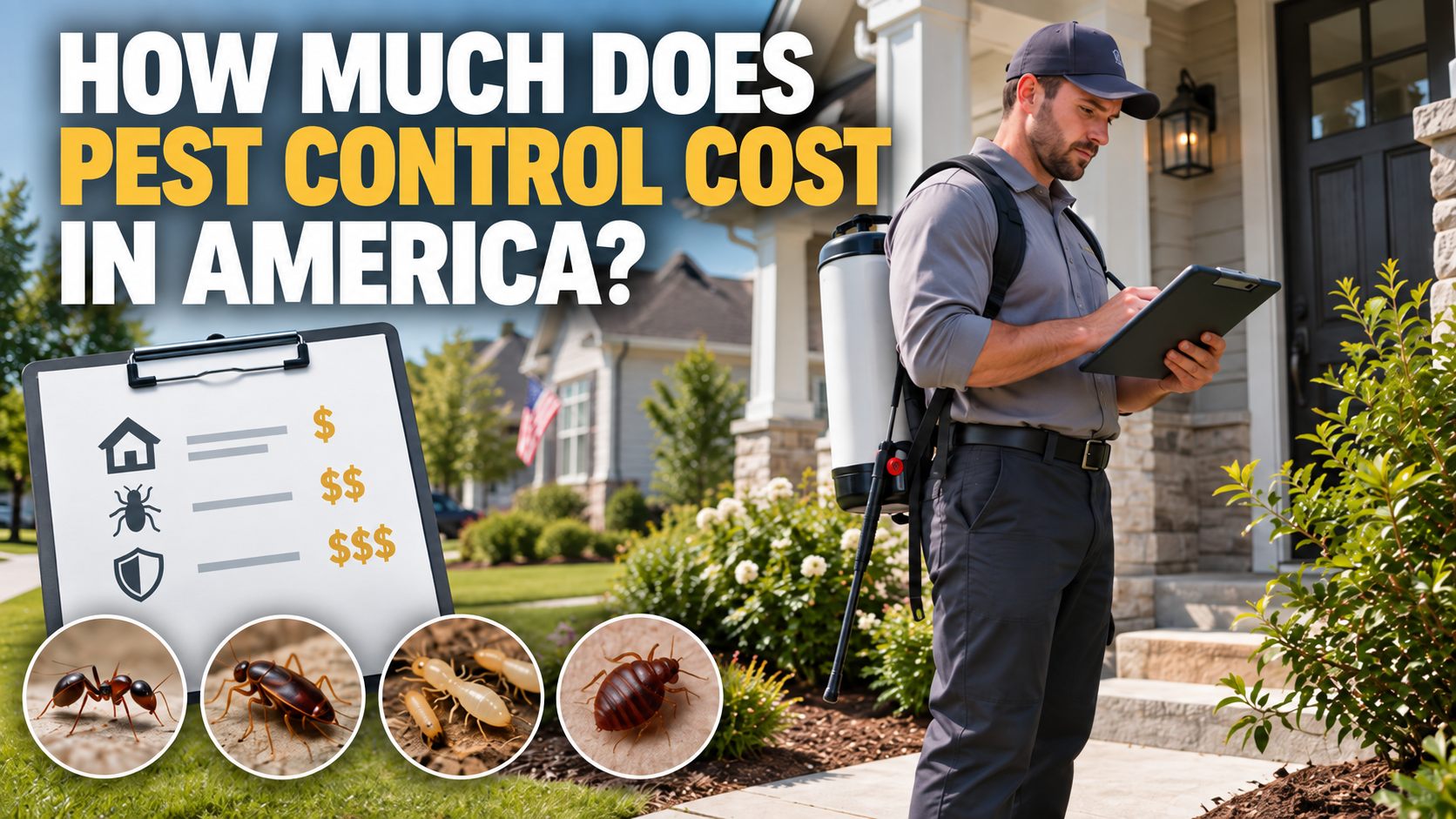 How Much Does Pest Control Cost in America?