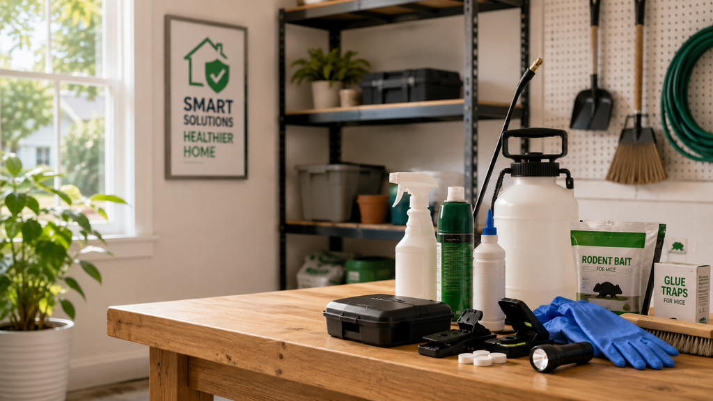 Pest control products and DIY supplies for home pest management
