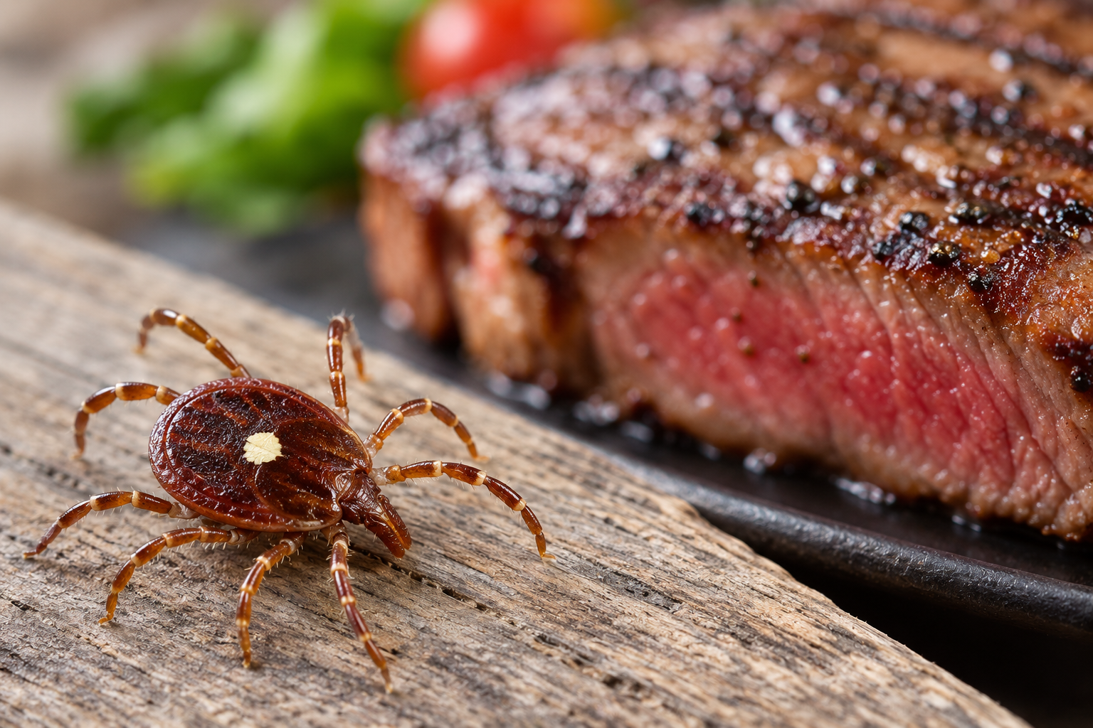Tick Bites Can Trigger Red Meat Allergy in Oklahoma