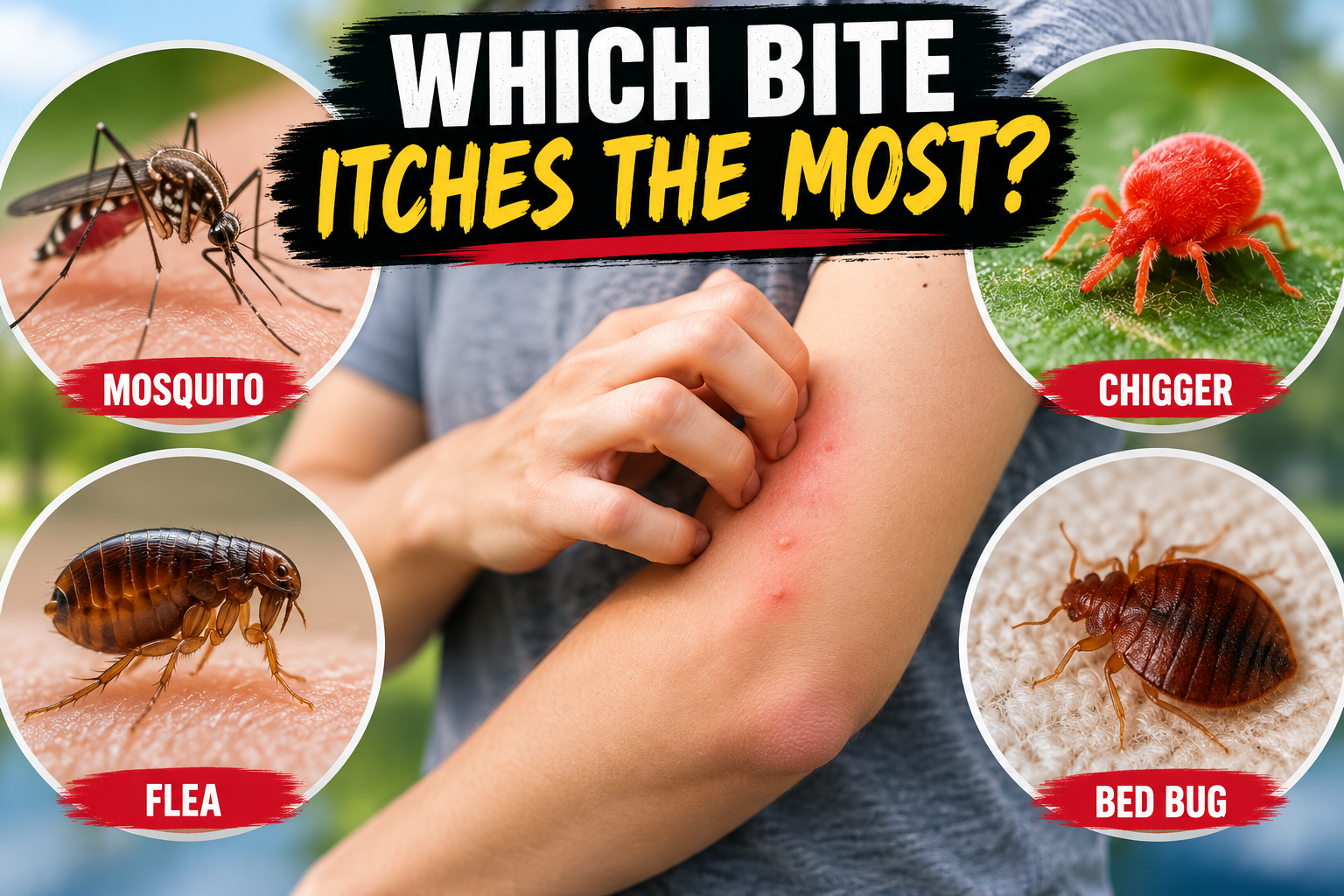 Which Bug Bite Itches the Most?