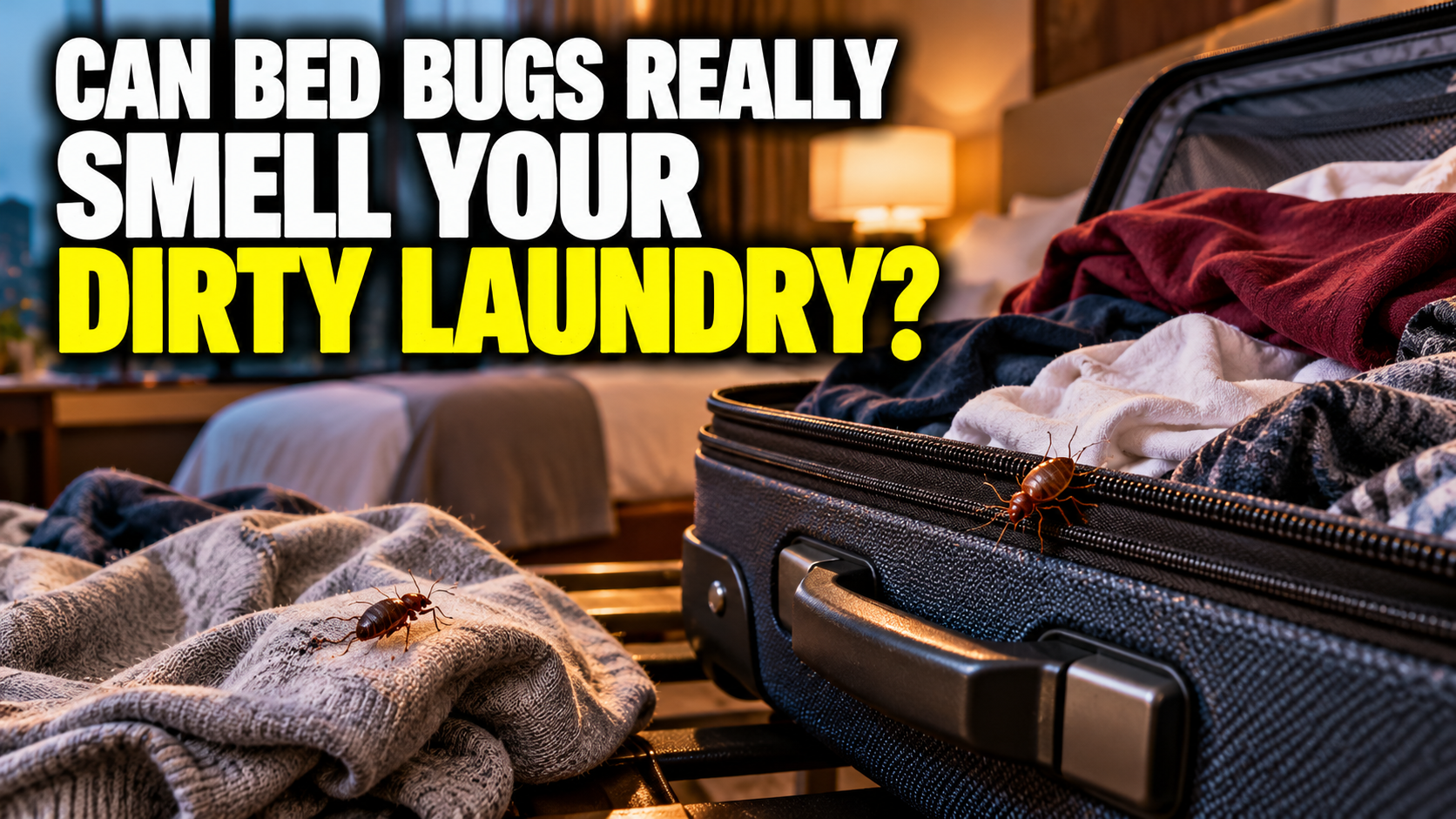 Can Bed Bugs Smell Your Dirty Laundry?