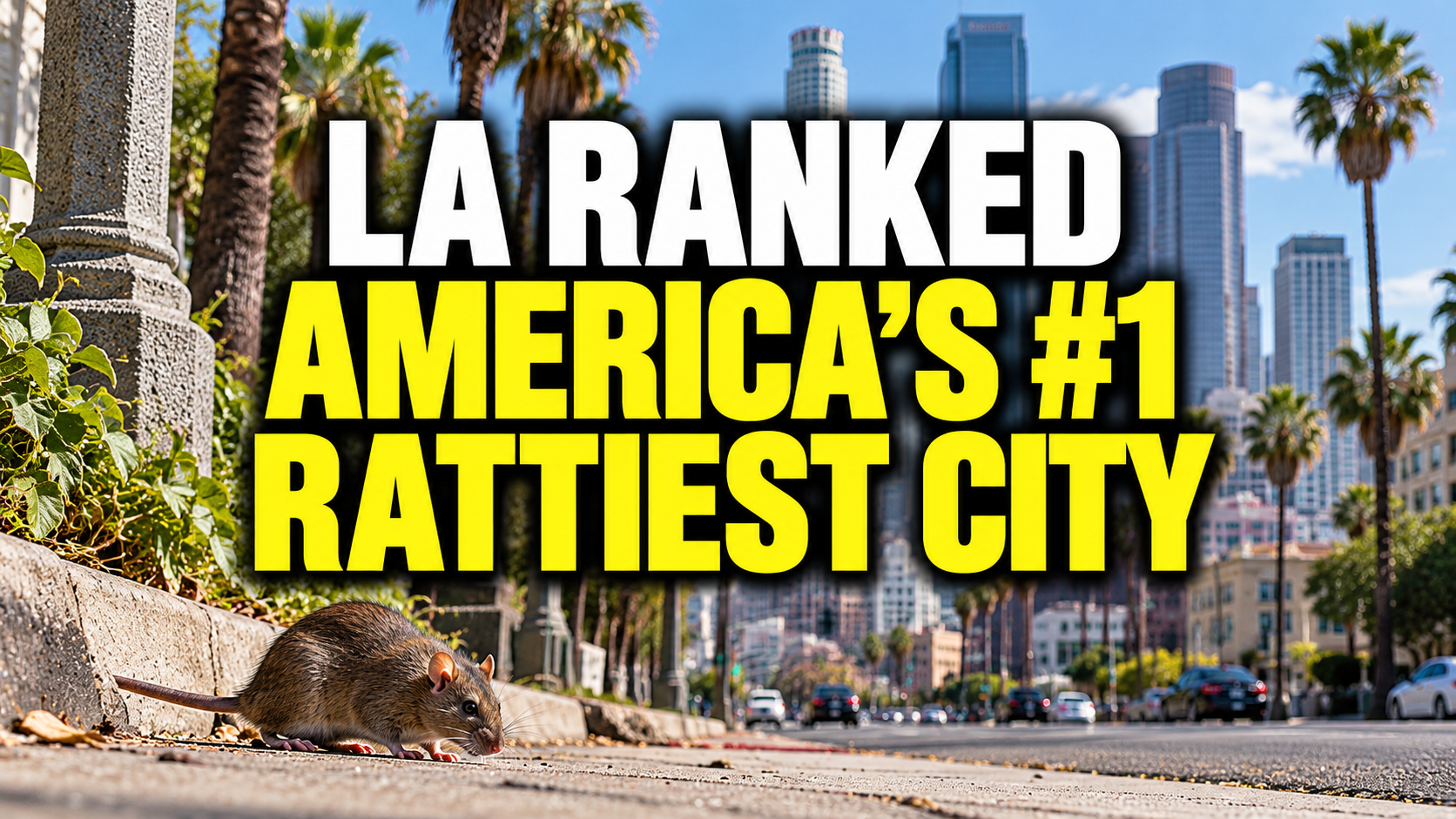 LA Tops Orkin's 2026 Rattiest Cities List