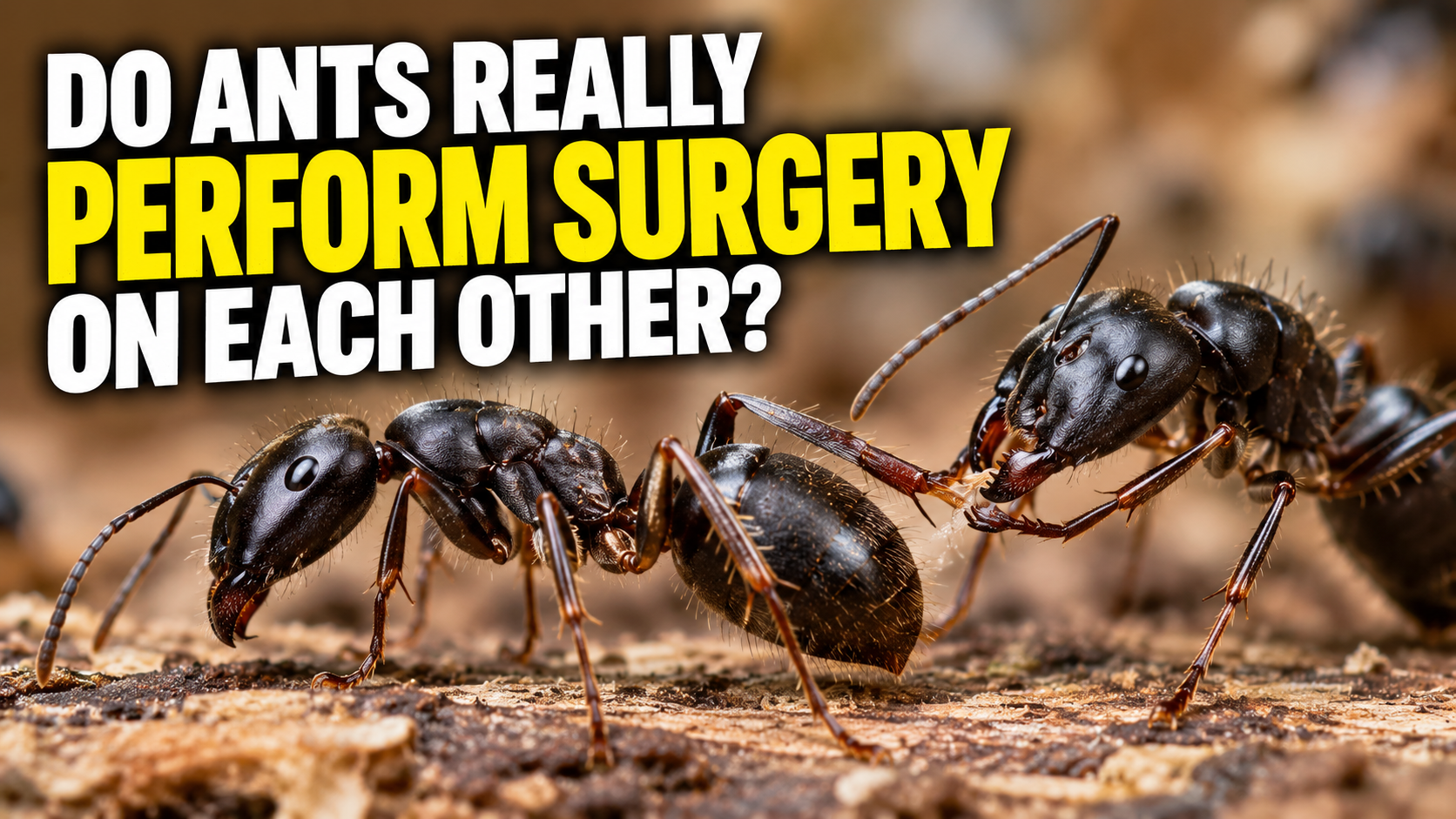 Do Ants Really Perform Surgery on Each Other?