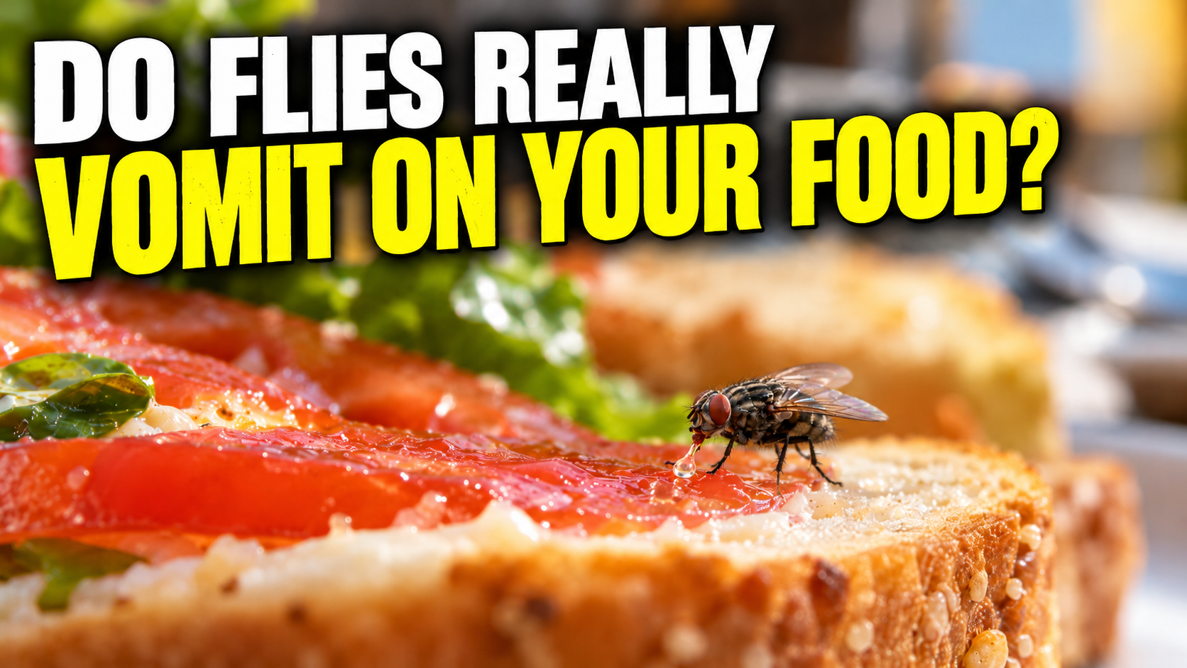 Do Flies Really Vomit on Your Food?