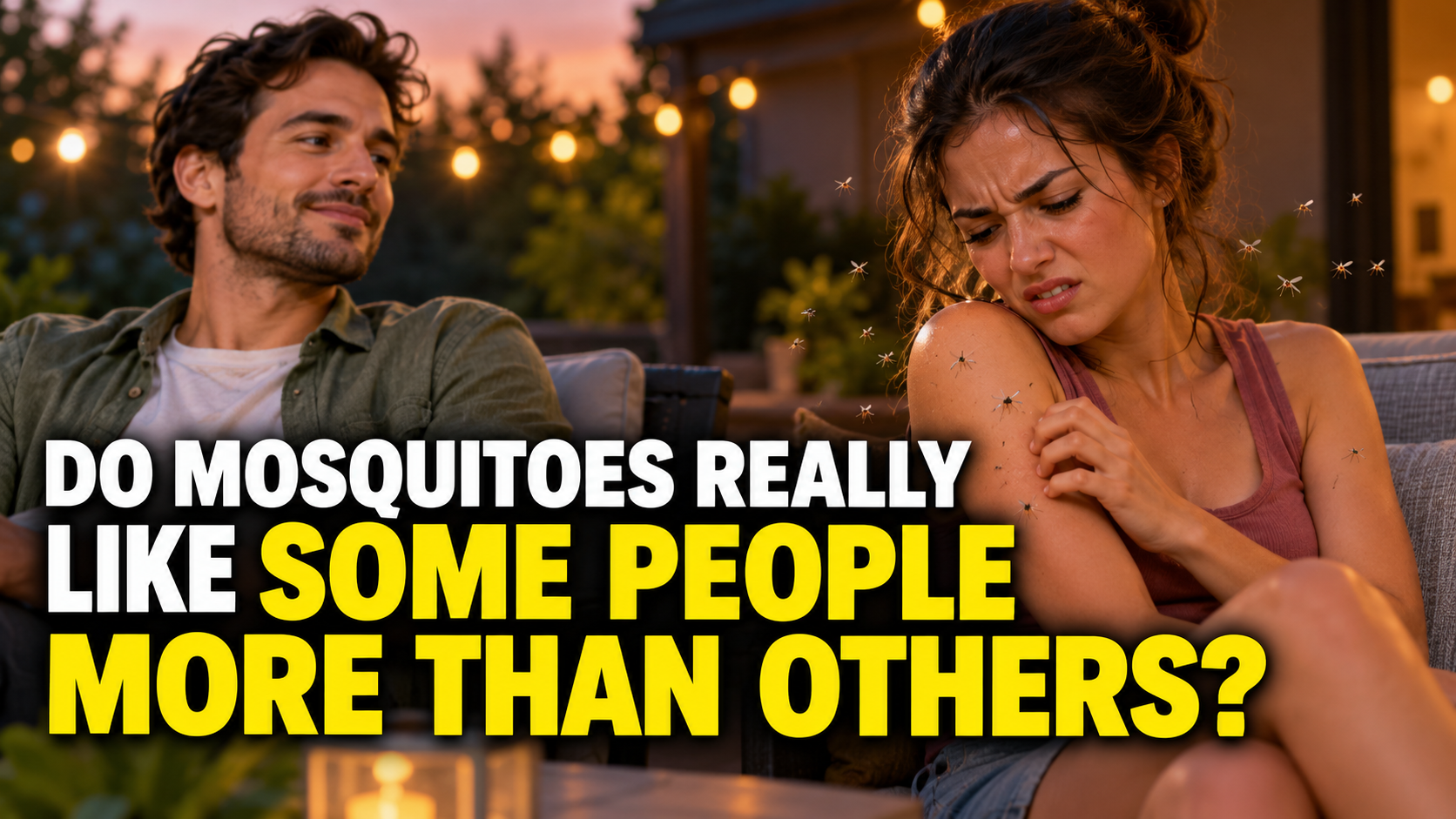 Do Mosquitoes Really Like Some People More Than Others?