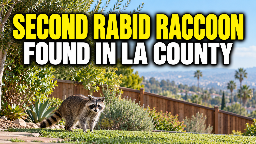 Second Rabid Raccoon Found in LA County