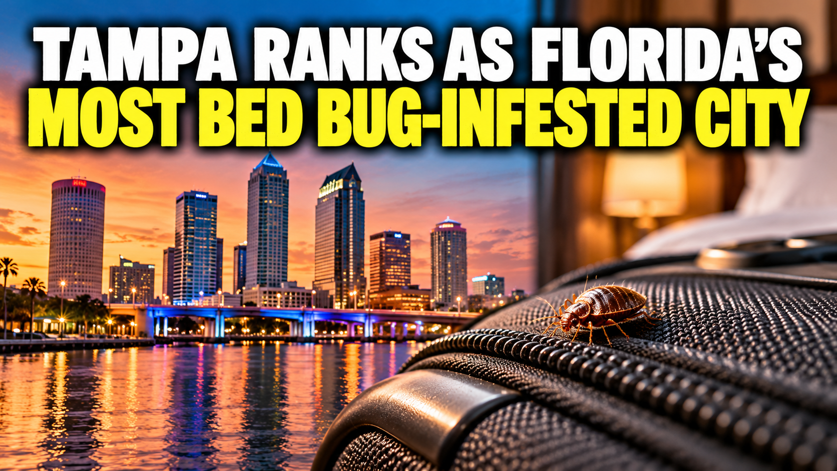 Tampa Ranks as Florida’s Most Bed Bug-Infested City
